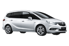 Van Hire St Helens - Vauxhall Zafira 7-Seater - Minibus hire St helens